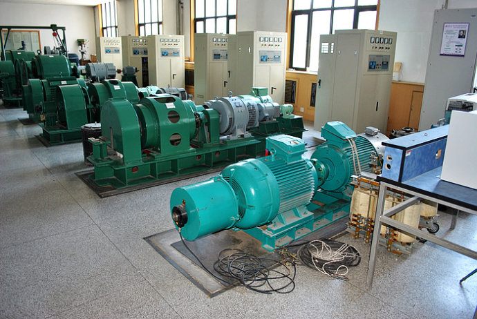 镇平某热电厂使用我厂的YKK高压电机提供动力安装尺寸
